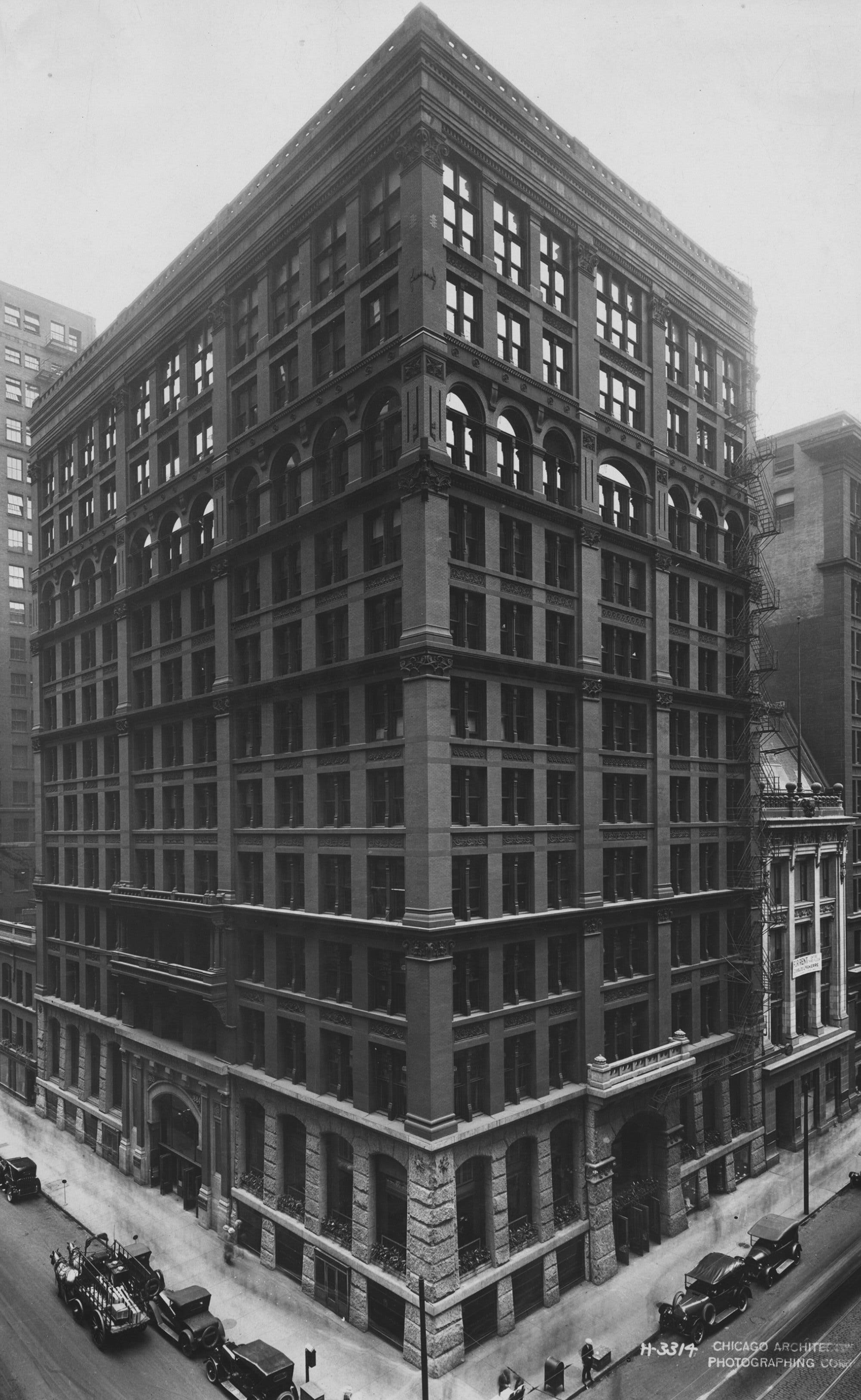 Offices Home Insurance Building Wooden Skyscraper Building Offices Home Insurance Building Wooden Skyscraper Building